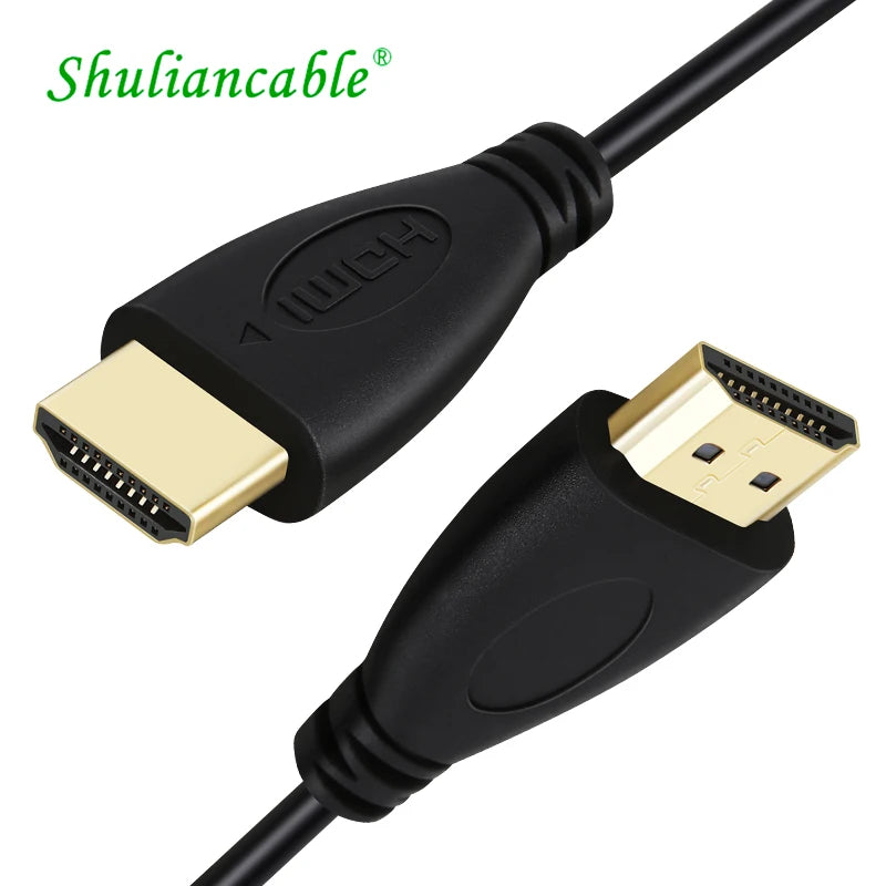 Shuliancable high quality hdmi cable 2.0 3D 1080p cable for PS3 TV DVD XBOX PC Pro hdmi switch 1m 1.5m 2m 3m 5m 7.5m 10m