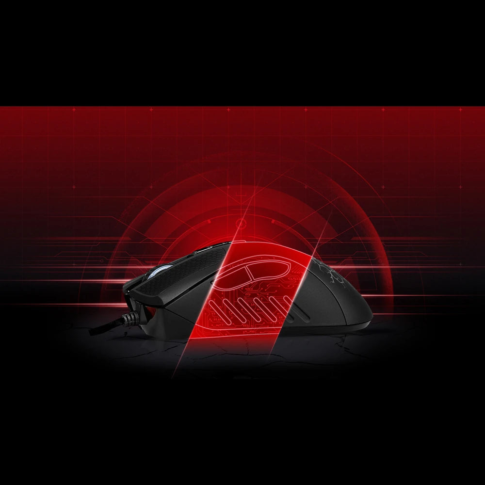 For Bloody A90 Optical Gaming Mouse Colorful Glare Wired Mice Inactive version