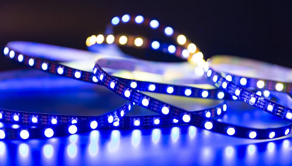 WS2812B Led Strip WS2812 RGB Individually Addressable Smart Led Lights Strip Black White PCB IP30/65/67 Waterproof 0.3W/LED DC5V