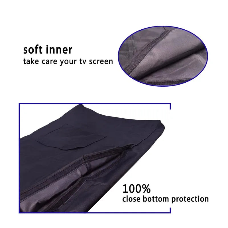 Outdoor Swimming Pool Weatherproof Tv Cover To Protect Tv Screen Dustproof And Waterproof Cover General Furniture Cover