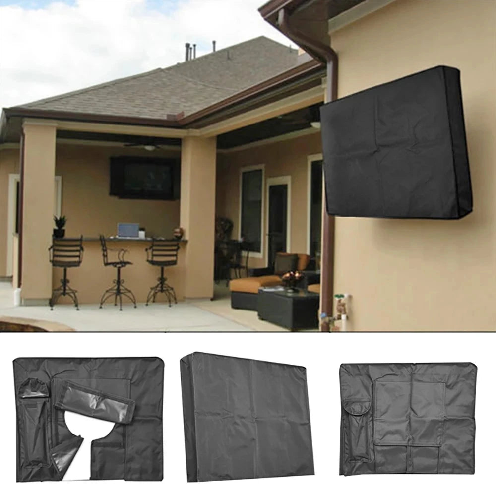 Outdoor Swimming Pool Weatherproof Tv Cover To Protect Tv Screen Dustproof And Waterproof Cover General Furniture Cover