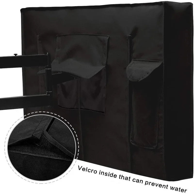 420D/600D Garden Patio Outdoor TV Cover 36" 40" 46" 50" 55" 60" 65" Protect TV Screen Weatherproof Dust-proof Outdoor TV Cover