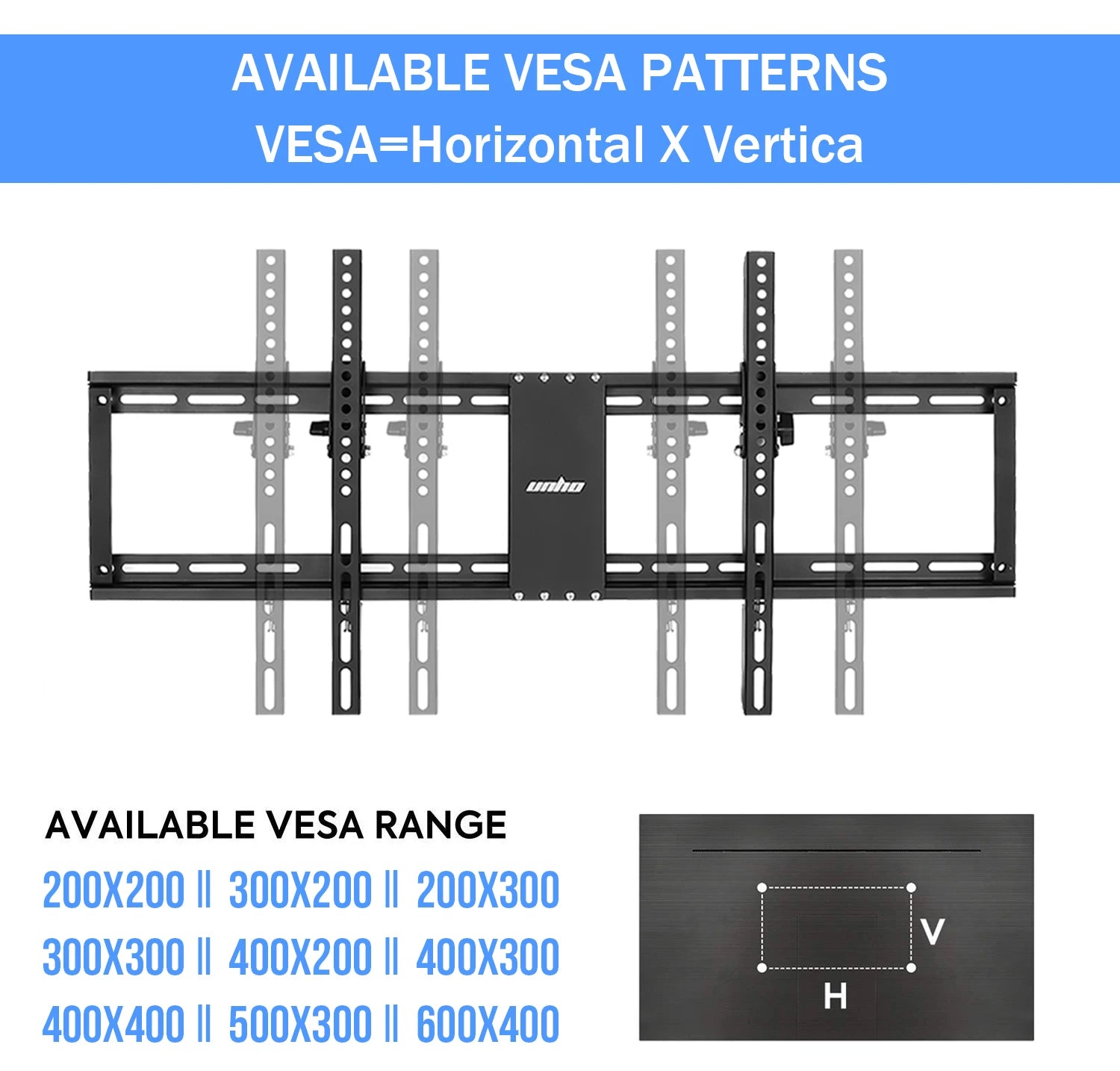 Fixed TV Wall Mount for 32-85 Inch Flat Screen LCD LED TV Bracket