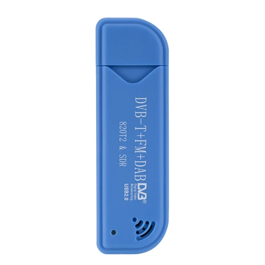 Digital RTL2832U & 820T2 SDR USB 2.0 TV Stick Tuner FC0012 DVB-T + DAB + FM SDR TV Receiver Dongle With Antenna TV accessories