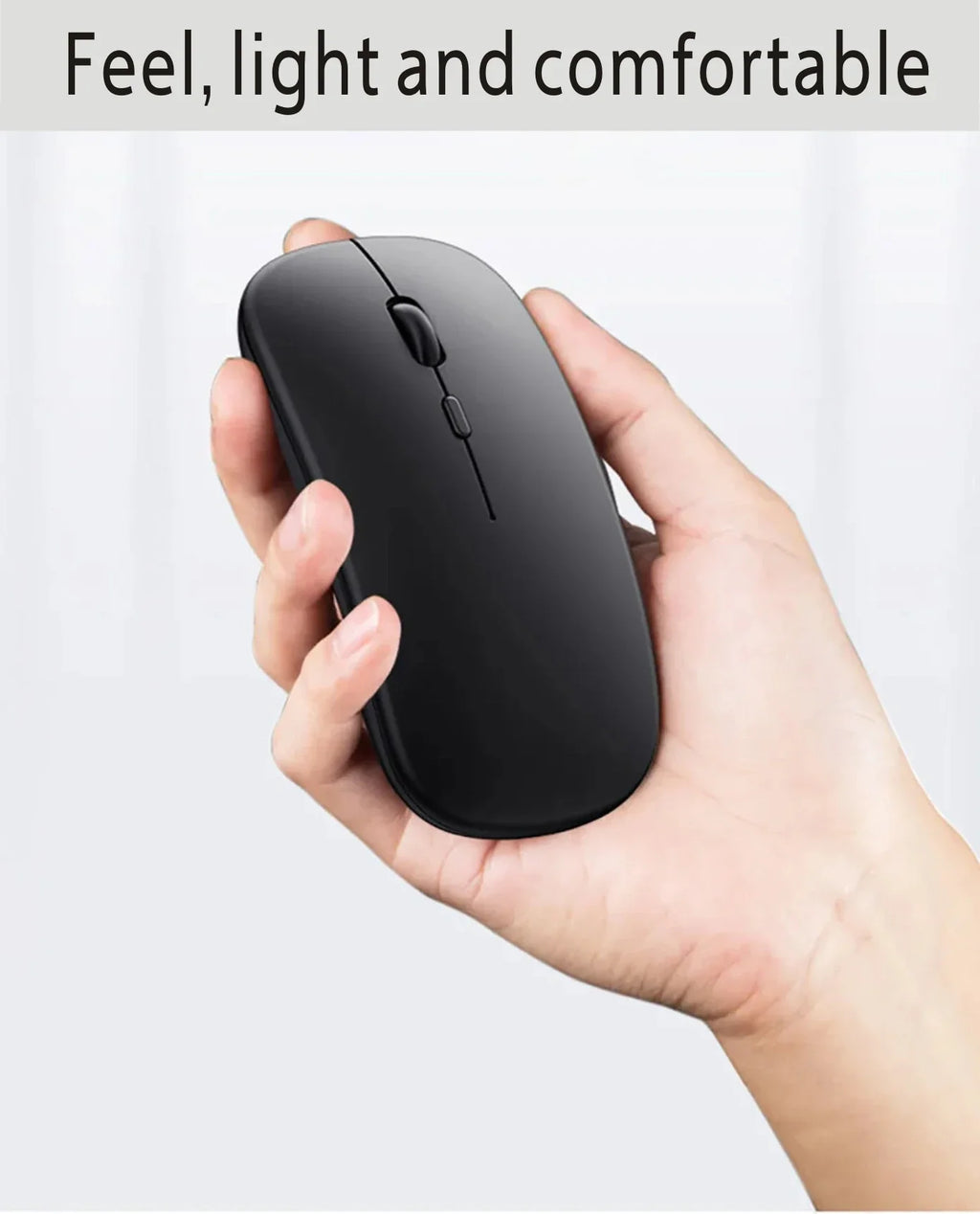 Rechargeable Bluetooth Mouse Wireless Dual Mode Electronics Silent Computer  gaming  Ergonomic Gamer 2.4 USB for PC Laptops