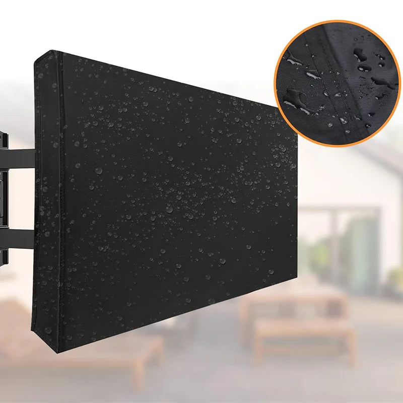 22" To 100" Outdoor TV Cover 90 85 75 65 55 43 40 32inch Outside TV Case Dust Waterproof Television Screen Protection TV Bag