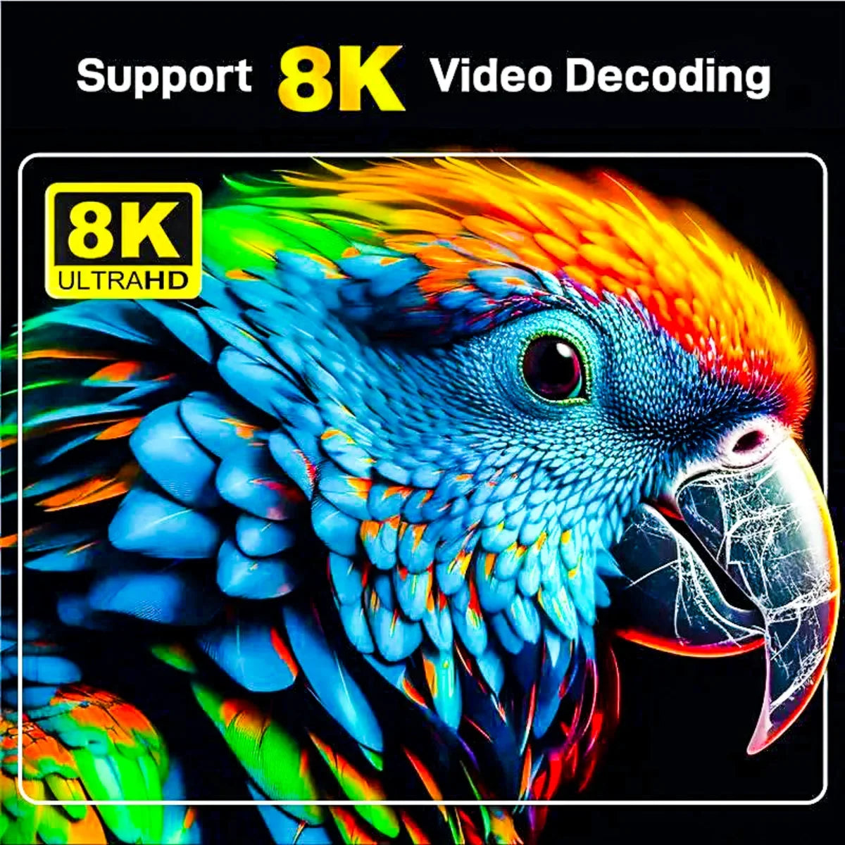 Smart TV Stick 8K Android 13 BT 5.0 ATV WIith H618 2GB RAM 16GB ROM Wifi6 Remote Control Home Theater Android TV Stick Box