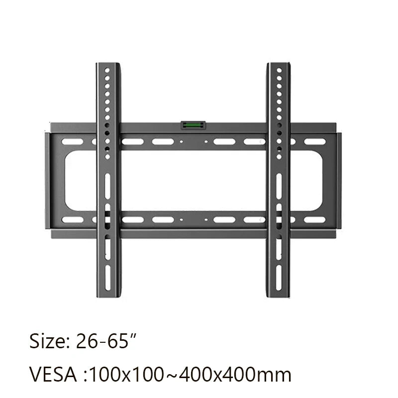 26-65inch TV Wall Mount Bracket Universal TV Mount Monitor Holder Adjustable Low Profile Flat TV Wall Mount for LCD LED Monitor