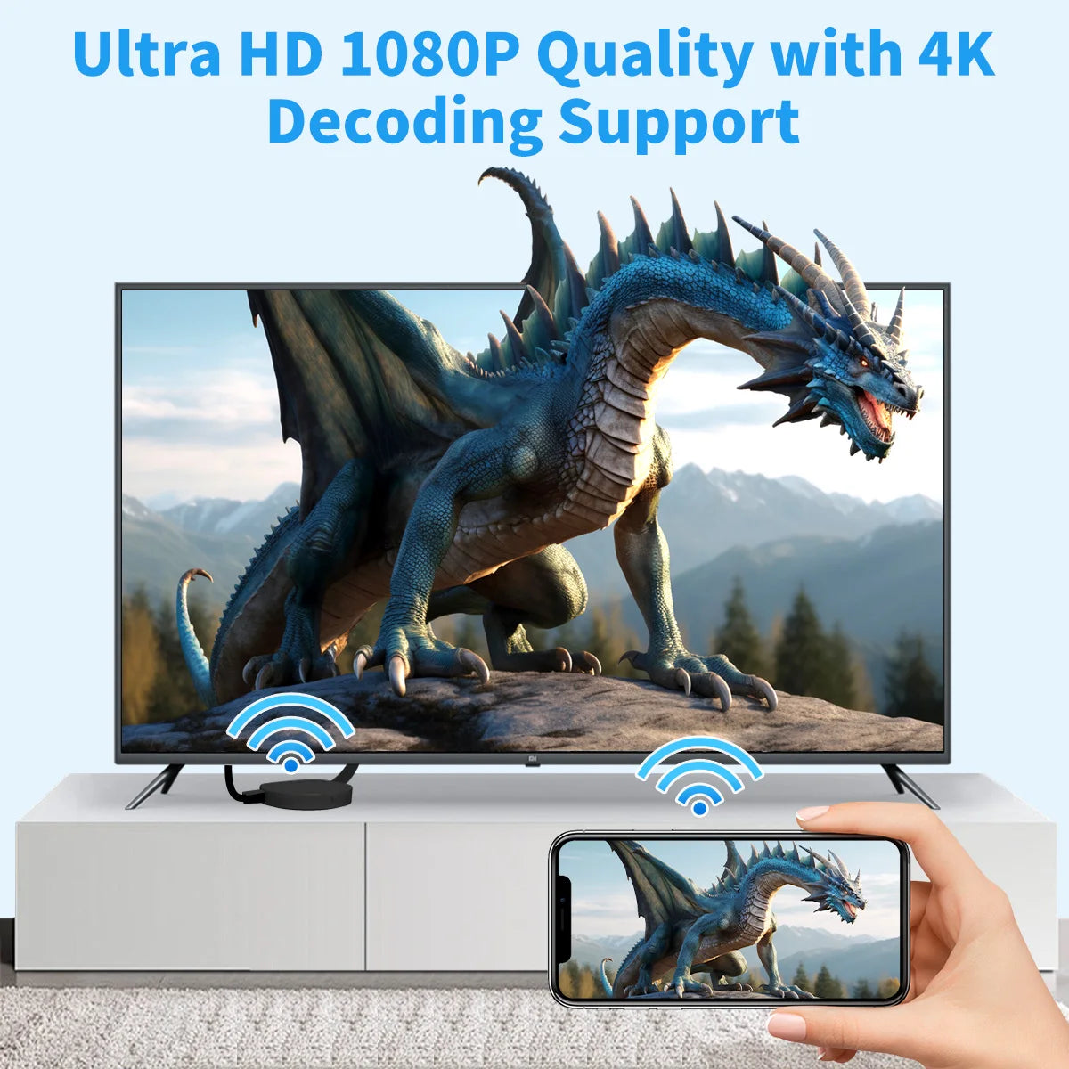 For MiraScreen Display Anycast HDMI-compatible Miracast Wireless WiFi Display TV Dongle 1080P G2 For Ios Android Mirror Screen
