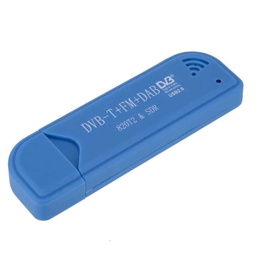 Digital RTL2832U & 820T2 SDR USB 2.0 TV Stick Tuner FC0012 DVB-T + DAB + FM SDR TV Receiver Dongle With Antenna TV accessories
