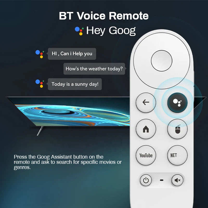 2025 U11 TV Stick Android 14 TV Box H313 Wifi BT5 smart TV 2.4G 5G 4K HD smart TV BOX Voice Remote Set TOP Box
