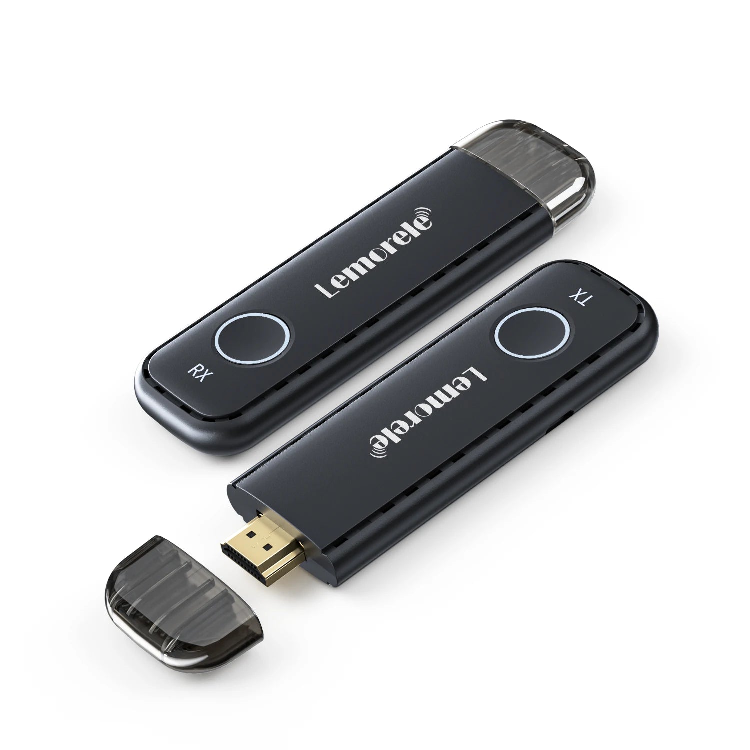 Lemorele 50M Wireless HDMI Transmitter Receiver 1080P Display Dongle Extender AV Adapter for Laptop TV Projector Monitor
