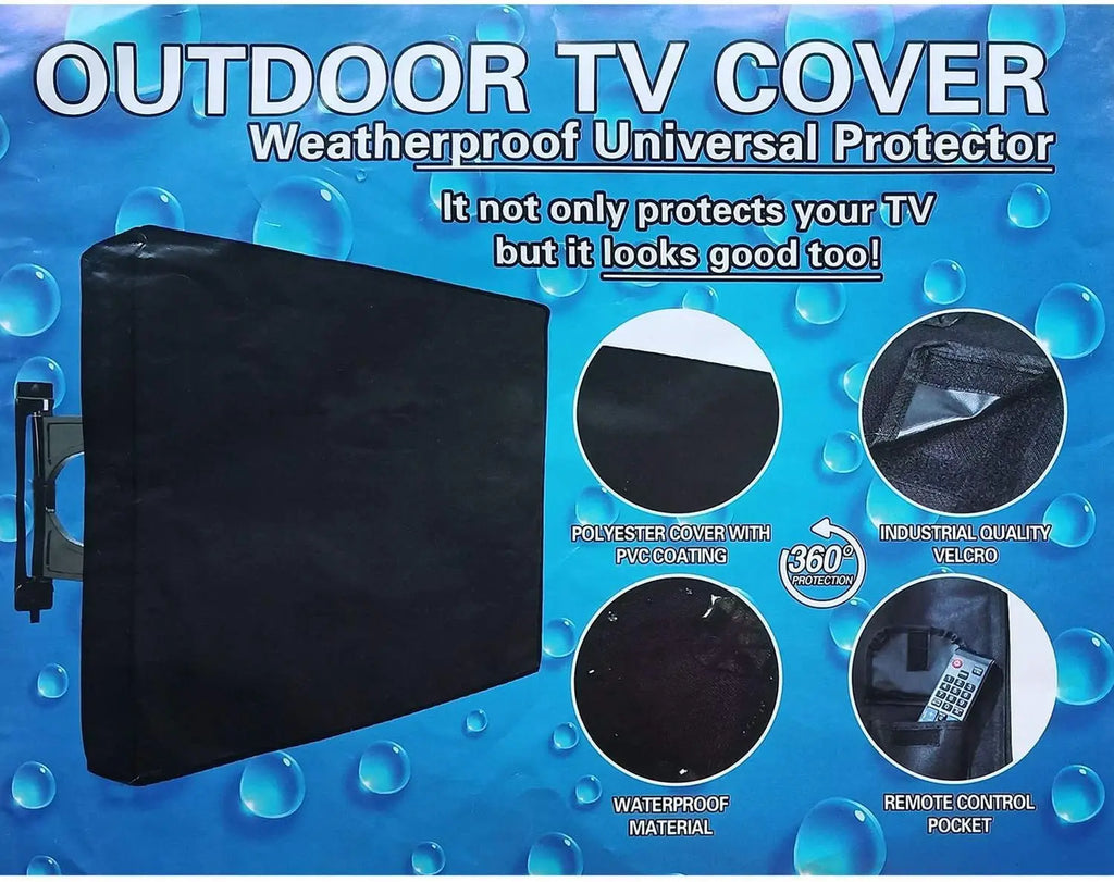 420D/600D Garden Patio Outdoor TV Cover 36" 40" 46" 50" 55" 60" 65" Protect TV Screen Weatherproof Dust-proof Outdoor TV Cover