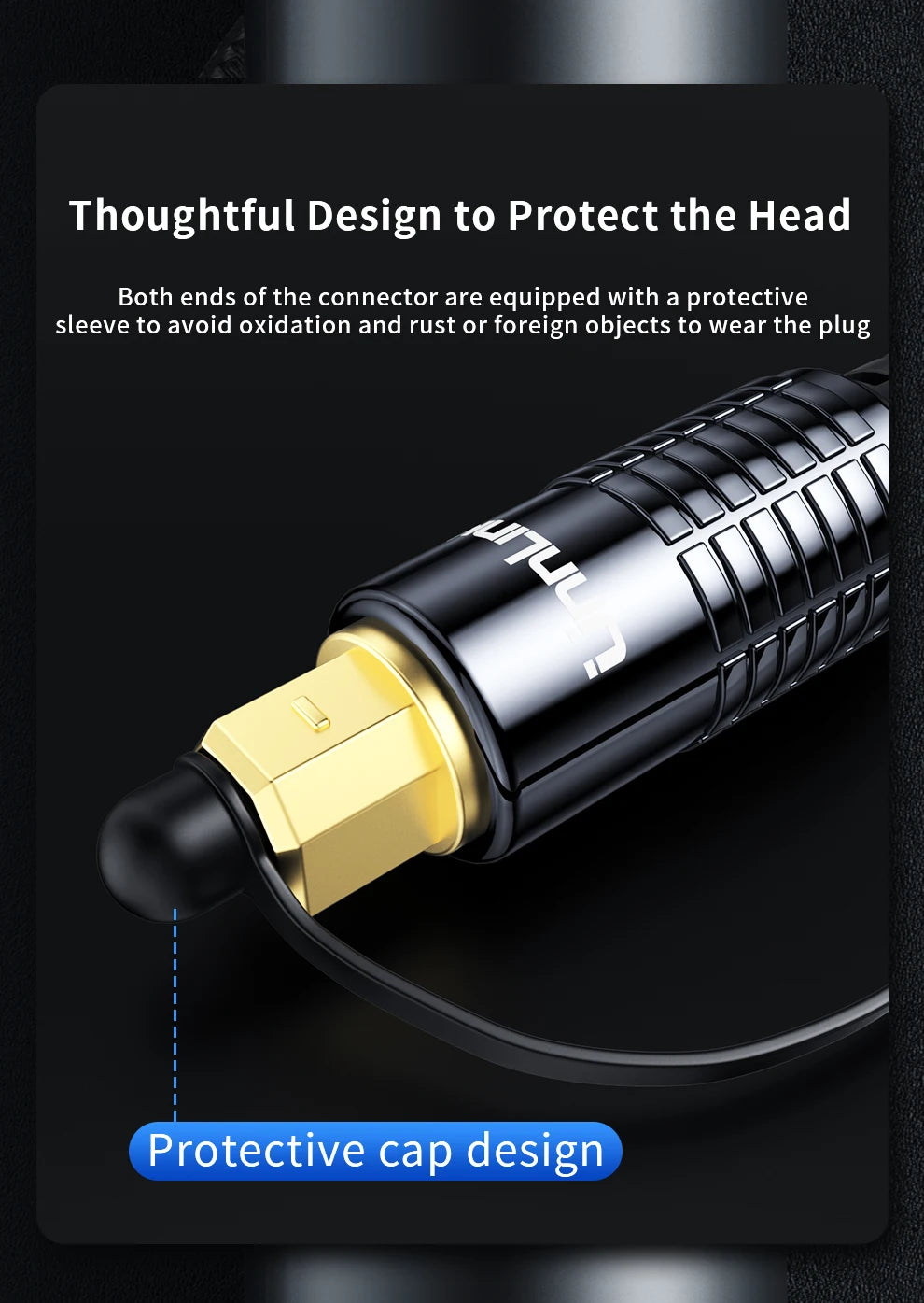 Unnlink SPDIF Optical Audio Cable Digital HIFI 5.1 Toslink Cable for TV box PS4 Speaker Blu-ray Xbox 360 Amplifier Subwoofer