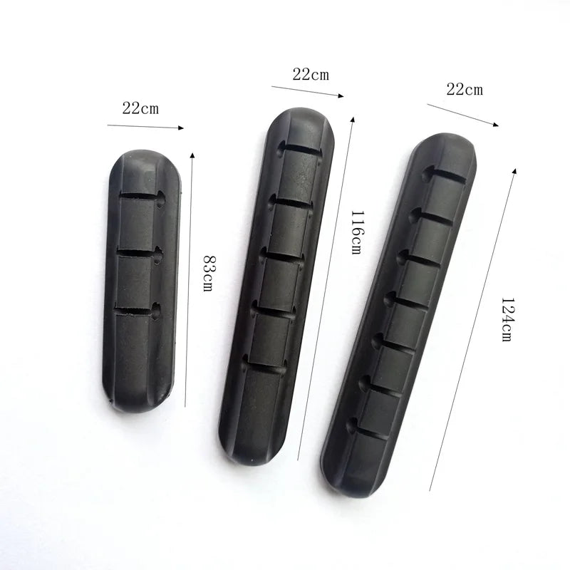 Cable Organizer Silicone Support Micro USB Type-C Cable Desk Organizer Holder for Mouse Keyboard Headphone Cable Organizer