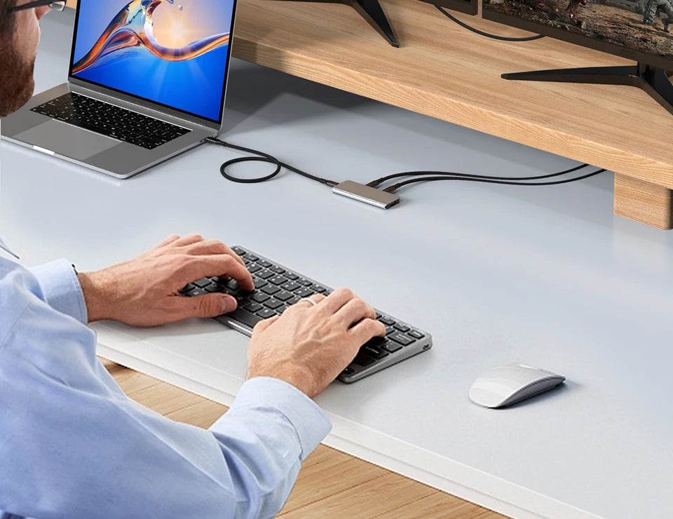 UGOURD 80Gbps Thunderbolt 5 Cable Certified Chip USB-C Thunderbolt5 2m 0.3m 120Gbps 240W 16K for MacBook M.2 Hard Drive USB4-V2