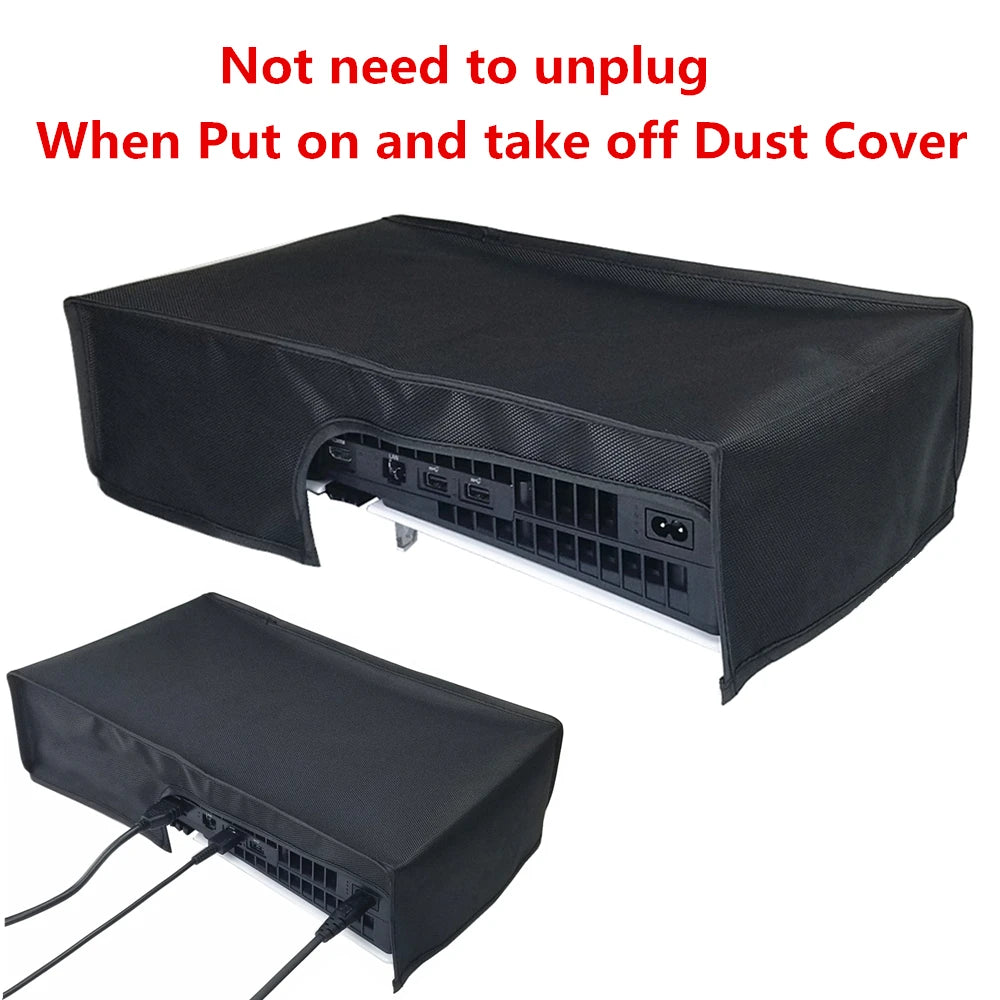 Horizontal Dustproof Sleeve for PS5 Pro Gaming Console Anti-Scratch Protective Cover Oxford Cloth Protective Sleeve Accessories