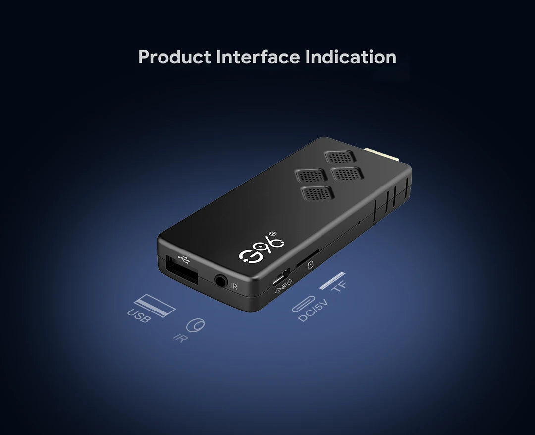 Global Version Android13 G96 TV Stick 8K HDR Portable Streaming Media 2GB16GB Multi Language TV Dongle Allwinner H313 Quad Core