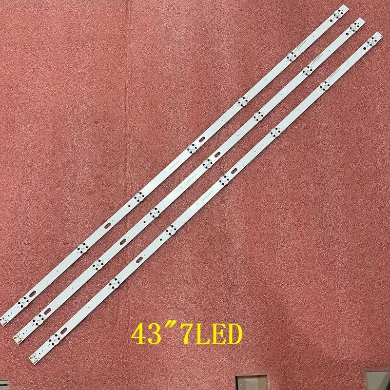 LED backlight strip(3) for TV 43UJ639V 43UJ675V 43UJ634V 43LJ624V 43LJ634V 43UJ701V 43UJ6309 43UJ6307 43UJ670V 43UJ6350 43UJ6500