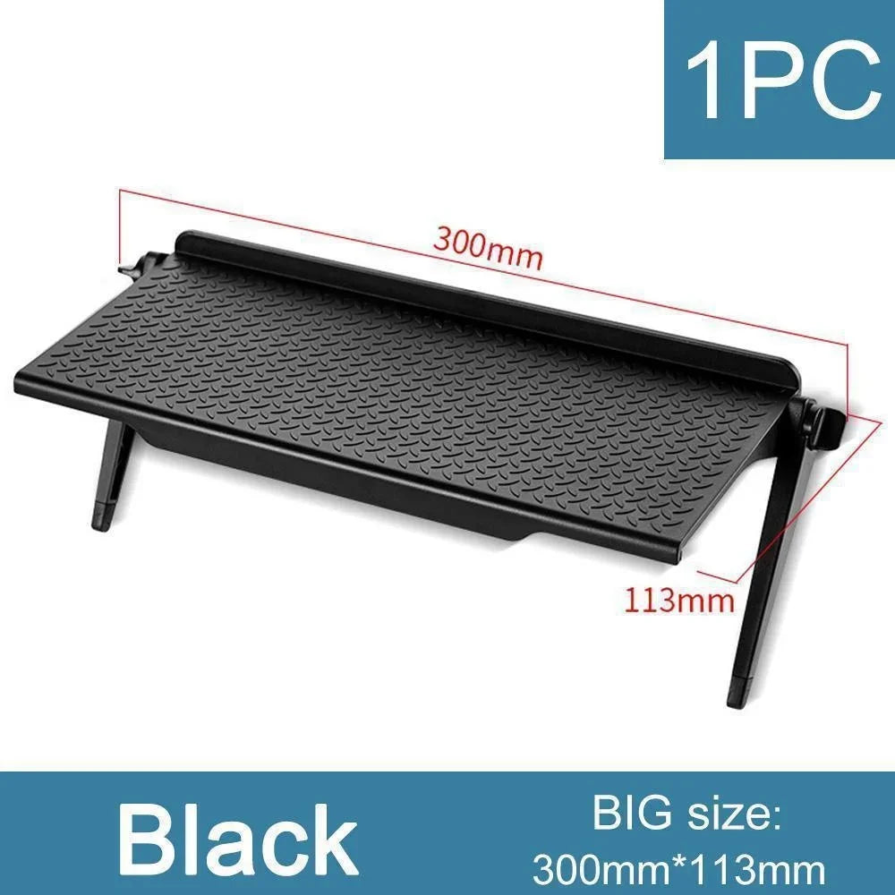 TV Monitor Rack Screen Top Storage Shelf Holder Home Storage Computer Multi-functional Organizer Bracket