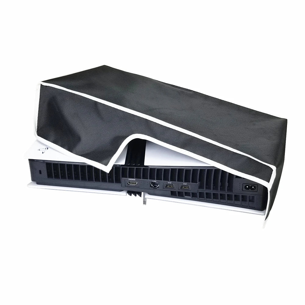 Horizontal Dustproof Sleeve for PS5 Pro Gaming Console Anti-Scratch Protective Cover Oxford Cloth Protective Sleeve Accessories