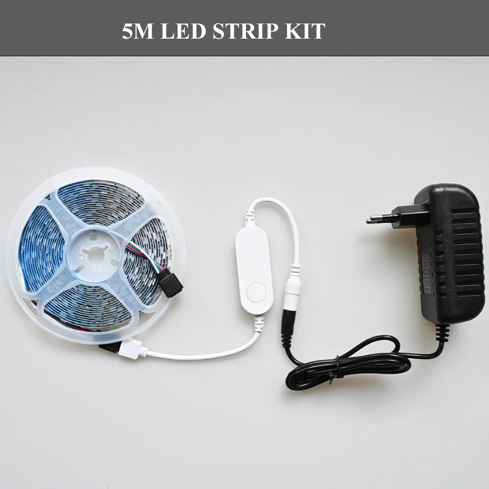 Tuya Zigbee RGB LED Strip 12V 1m 2m 3m 4m 5m 10m Dimmable Lamp Waterproof Lights Band Kit Smart Life APP fr Alexa Home assistant