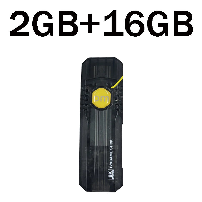 OM TV Stick Android 13 TV Stick HDR 4K 1080P Amlogic S905L WiFi 4G Smart TV Sticks 8GB 128GB Smart Media Player PK MX10 F3