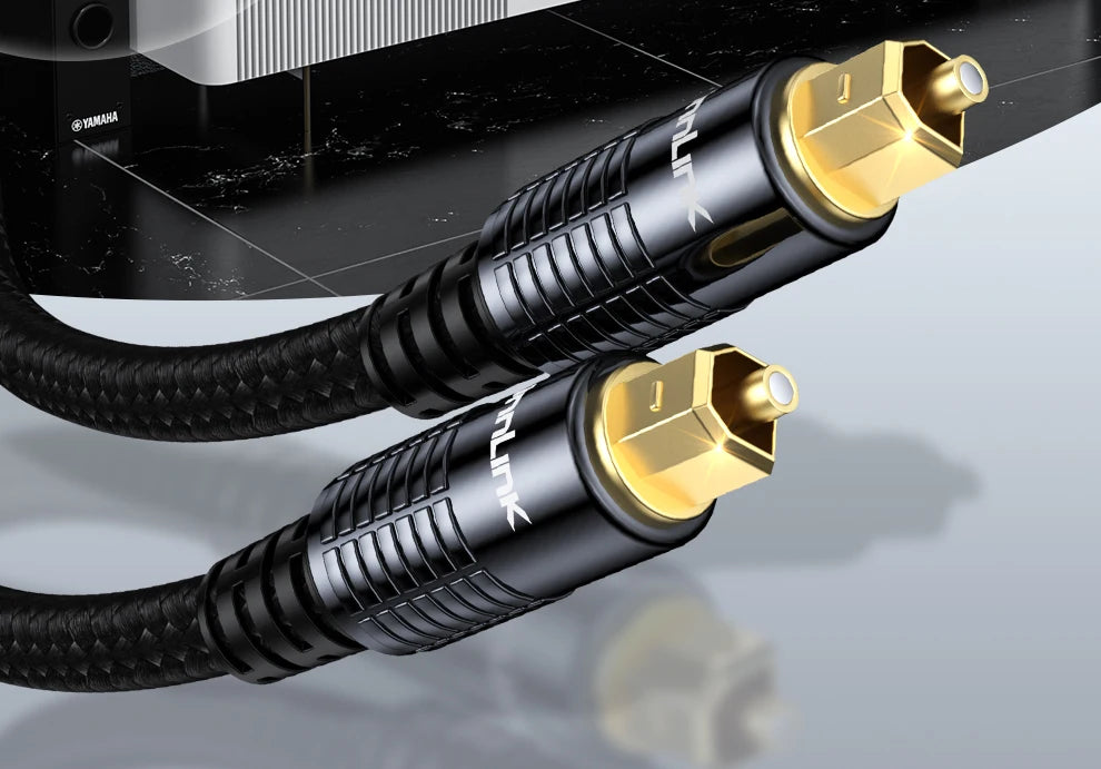 Unnlink SPDIF Optical Audio Cable Digital HIFI 5.1 Toslink Cable for TV box PS4 Speaker Blu-ray Xbox 360 Amplifier Subwoofer
