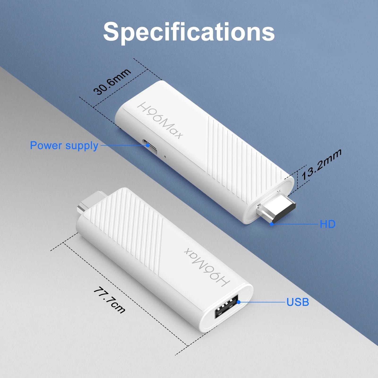 2024 New H96 MAX H313 Mini TV Stick Android 14 Smart TV Box Android14 2GB 16GB 8GB Wifi6 BT 4K HD Google Voice Media Player