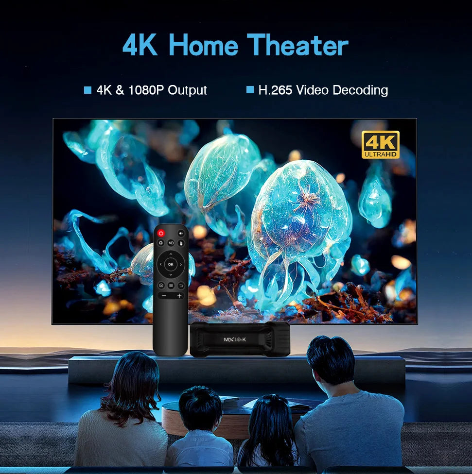 Smart TV Stick MX10-K Dual-Core S905L CPU Stick TV WiFi 2.4G 4GB 64GB Android TV Stick Infra Remote control Fire Stick