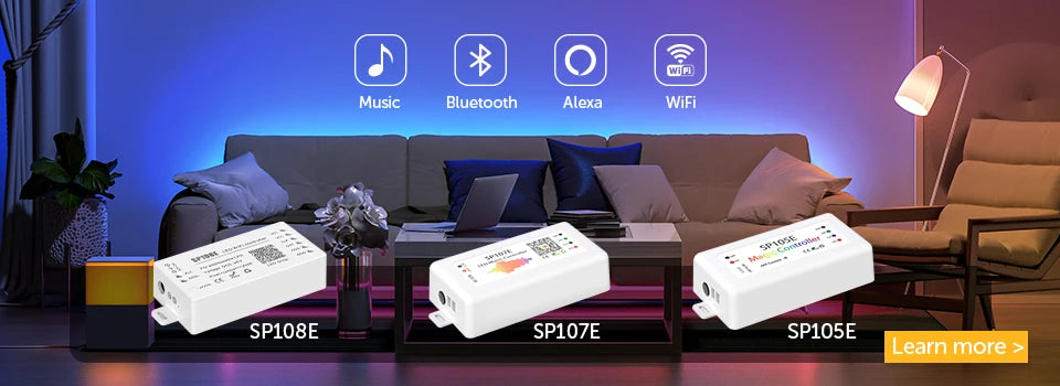 WS2812B Led Strip WS2812 RGB Individually Addressable Smart Led Lights Strip Black White PCB IP30/65/67 Waterproof 0.3W/LED DC5V