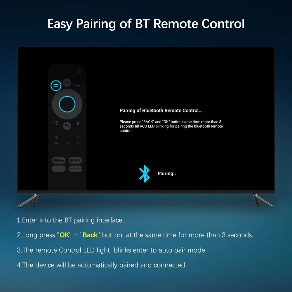 DQ06 ATV Mini TV Stick Android12 Allwinner H618 Quad Core Cortex A53 Support 8K Video 4K Wifi6 BT Voice Remote Smart TV Box