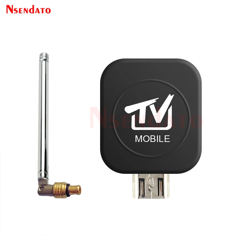 Mini Micro USB DVB DVB-T Digital Mobile TV Tuner Receiver Stick Dongle With Digital Antenna For Android Mobile Phone Tablet HDTV