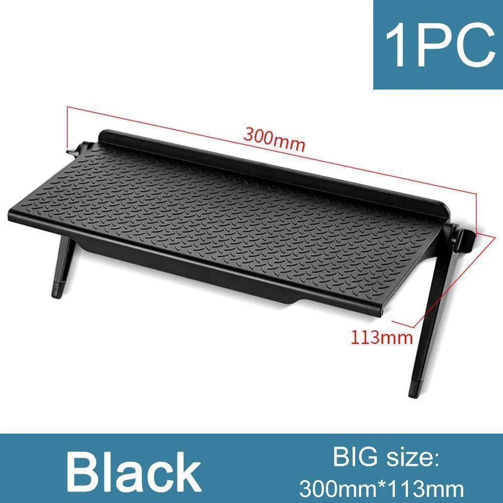 TV Monitor Rack Screen Top Storage Shelf Holder Home Storage Computer Multi-functional Organizer Bracket