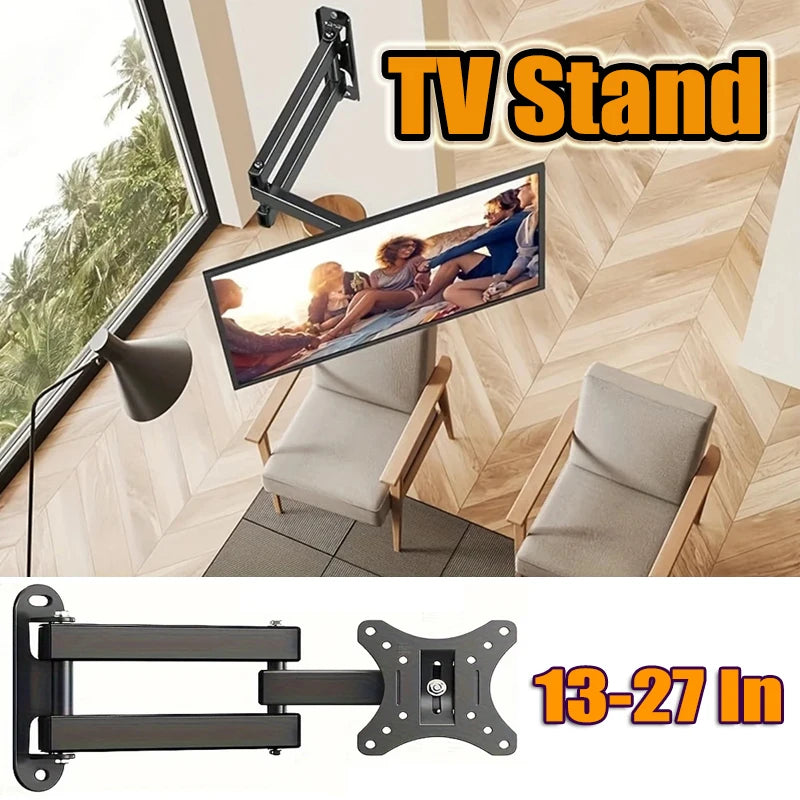1 PCS Adjustable TV Monitor Wall Mount Bracket  for Most 13-27 In/10-32 in 360° Rotated Expansion tv Holder VESA 100*100mm