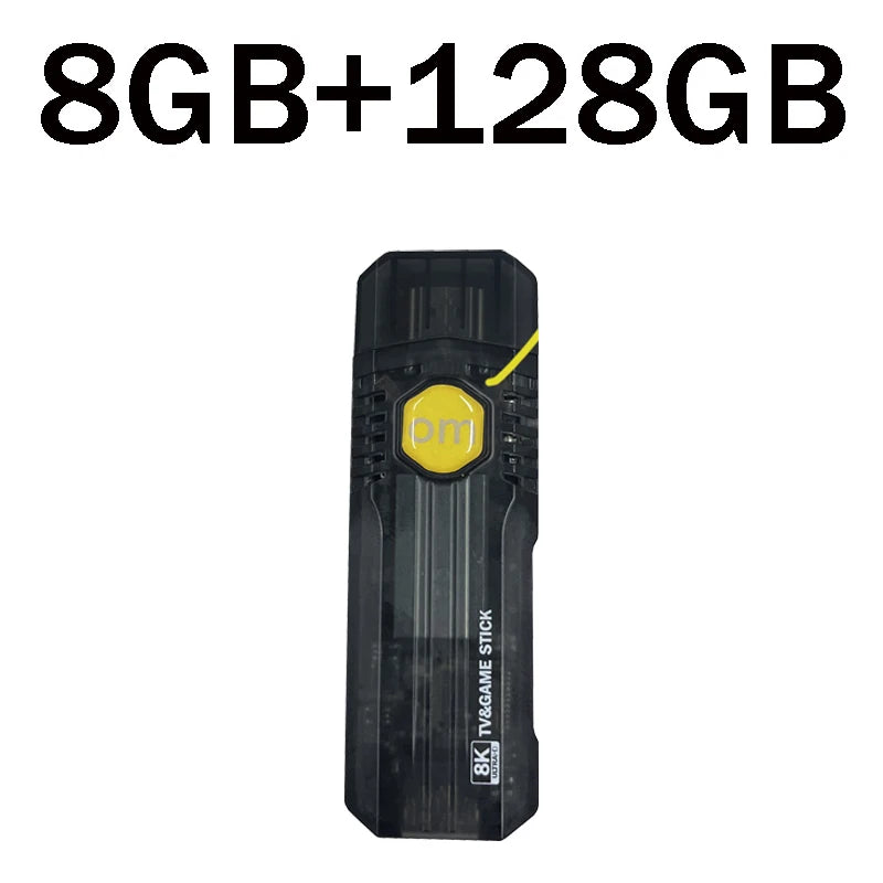 OM TV Stick Android 13 TV Stick HDR 4K 1080P Amlogic S905L WiFi 4G Smart TV Sticks 8GB 128GB Smart Media Player PK MX10 F3
