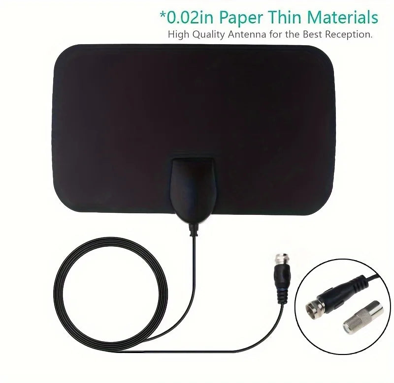 4K 1080p for Smart TV Smart TV Antenna Digital TV Antenna 2023 Latest Portable HD Antenna Indoor Support