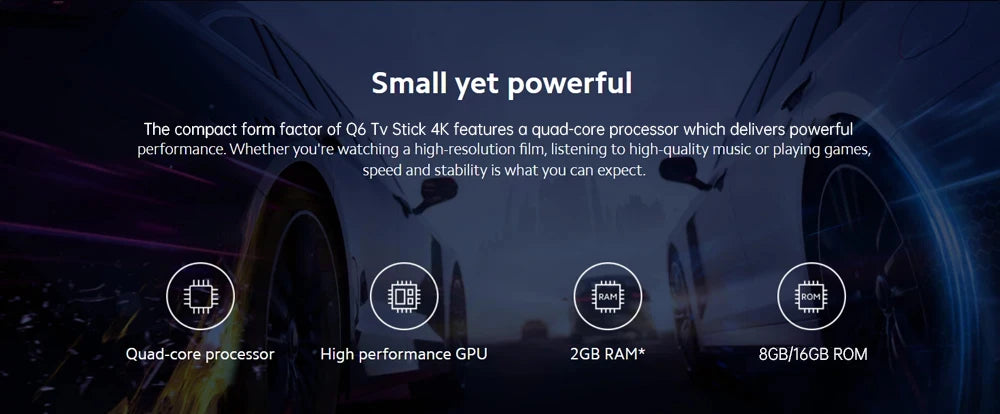 Android Tv Stick Janmifly Q6 2.4G/5G Wifi Bluetooth 5.2 Voice Remote Android 10 4K Video Netflix Youtube Fast Streaming Tv Stick