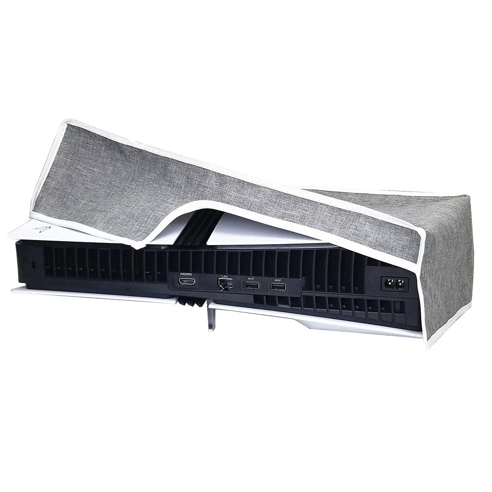 Horizontal Dustproof Sleeve for PS5 Pro Gaming Console Anti-Scratch Protective Cover Oxford Cloth Protective Sleeve Accessories