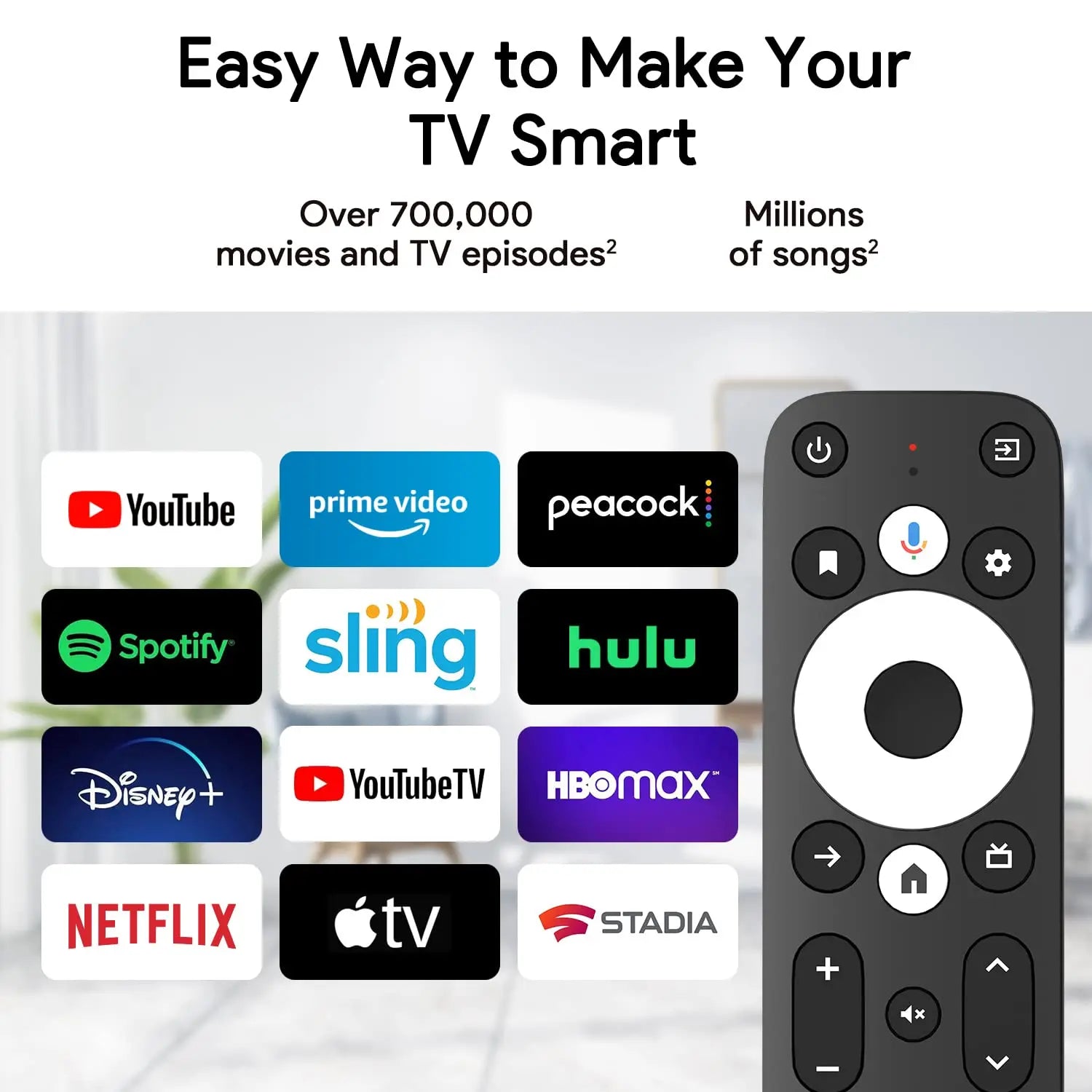 UBISHENG GD1 Google certified Android 11 4K BT Voice Remote S905Y4 AV1 2GB RAM 16GB ROM 5G WiFi Smart Android TV Box TV Stick