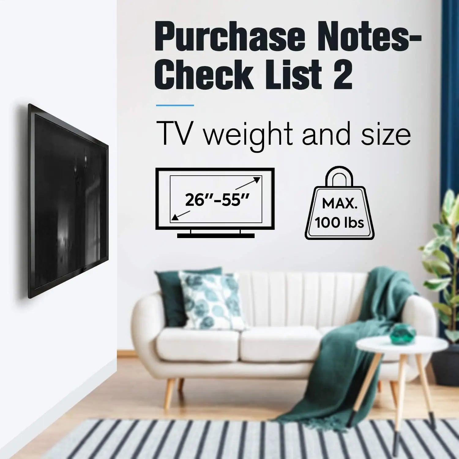 Universal Fixed TV Wall Mount Bracket Fixed Flat Panel TV Stand Holder Frame for 14-32 Inch Plasma TV HDTV LCD LED Monitor
