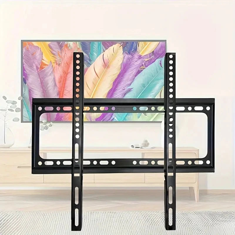 Fixed TV Wall Mount Bracket for 26-65 Inch Screens, Metal, VESA Mount 400x400mm,Load-Bearing 50Kg/110lb Secure Mounting for Home