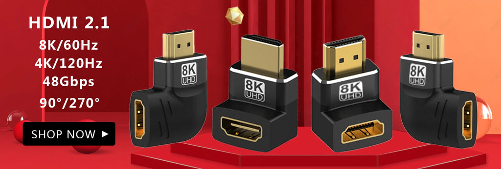 FDBRO 8K HDMI 2.1 Cable 4K@120Hz 8K@60Hz HDMI2.1 Cable 48Gbps Adapter For RTX 3080 eARC HDR10+ Video Cable PC Laptop TV box PS5