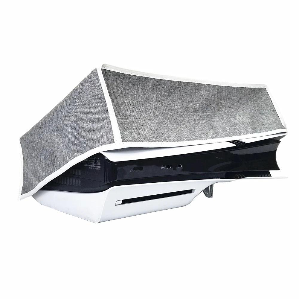Horizontal Dustproof Sleeve for PS5 Pro Gaming Console Anti-Scratch Protective Cover Oxford Cloth Protective Sleeve Accessories