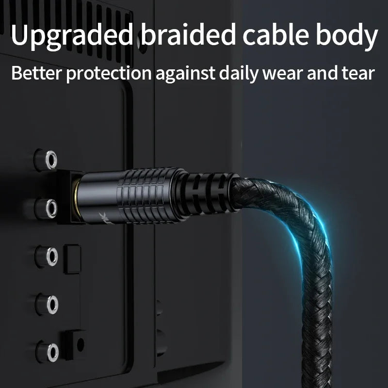 Unnlink SPDIF Optical Audio Cable Digital HIFI 5.1 Toslink Cable for TV box PS4 Speaker Blu-ray Xbox 360 Amplifier Subwoofer
